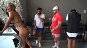 dan bilzerian fille sexy tapis de course