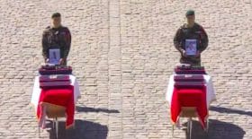 Hommage national aux deux soldats français morts