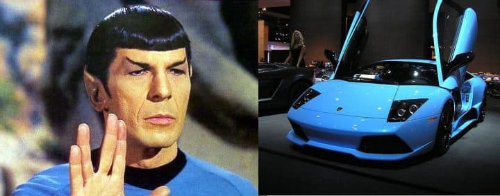 Spock:Lamborghini Murcielago