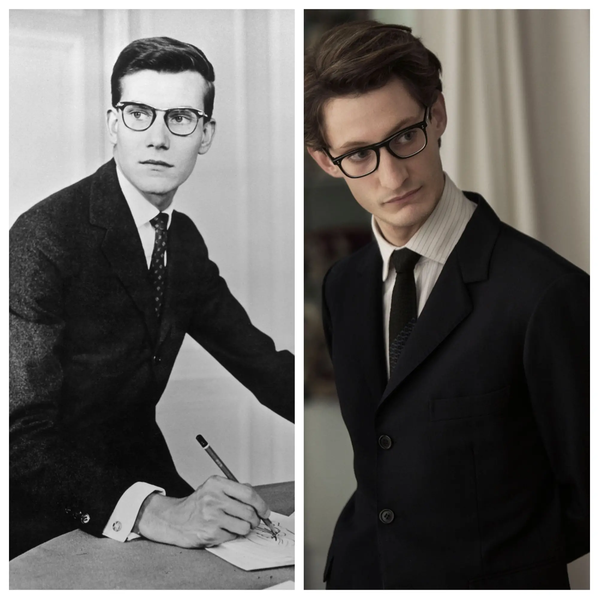 Yves Saint Laurent est né un 1er août : la robe dessinée en une nuit qui a changé la mode française