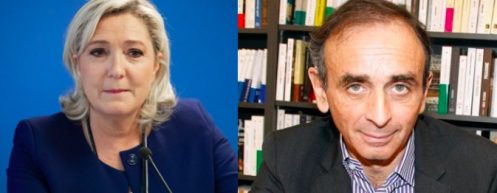 Marine le Pen et Eric Zemmour