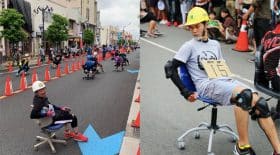 course de chaises