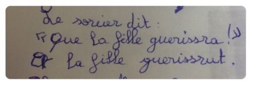 la fille guerissut