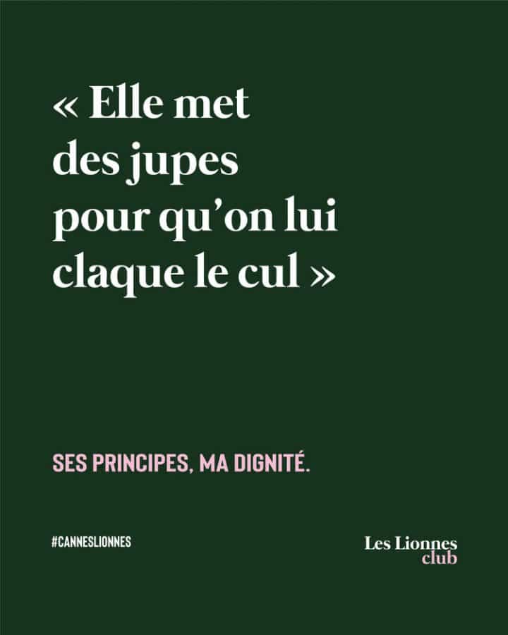 Les lionnes harcèlement pub 38