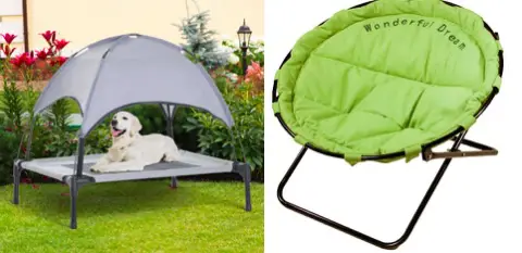 lit et chaise animaux