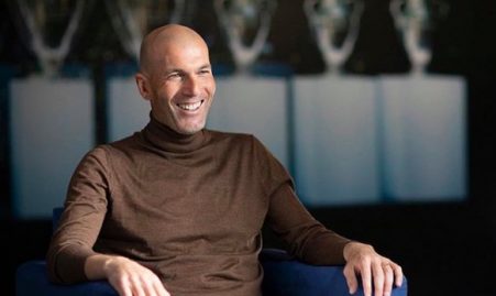 Zidane chauve
