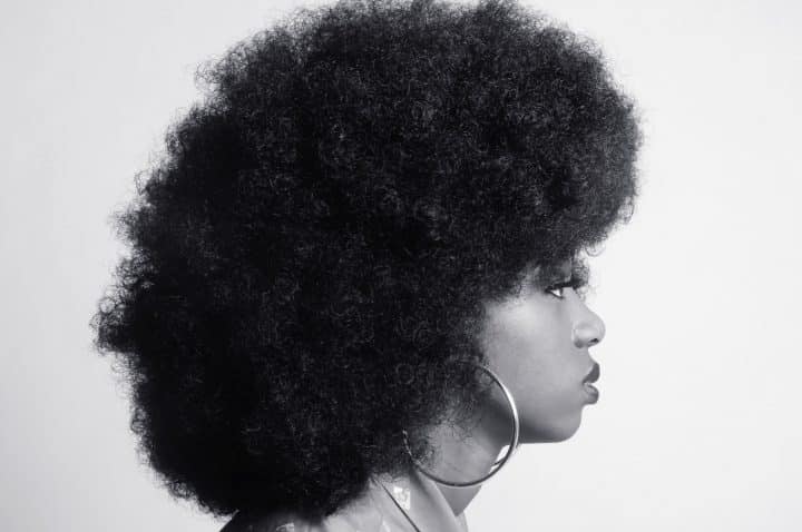 afro cheveux