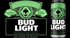 Aliens Bud Light