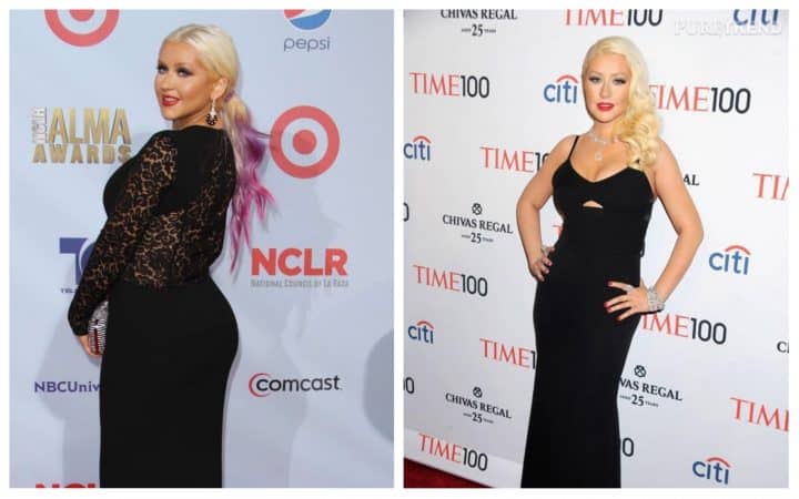 Christina aguilera régime