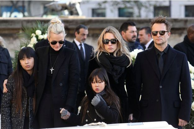 famille Hallyday