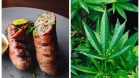 saucisses cannabis