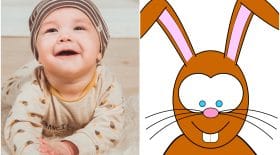bebe ne deux dents devant