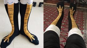 chaussettes poulet