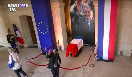 Chirac selfie