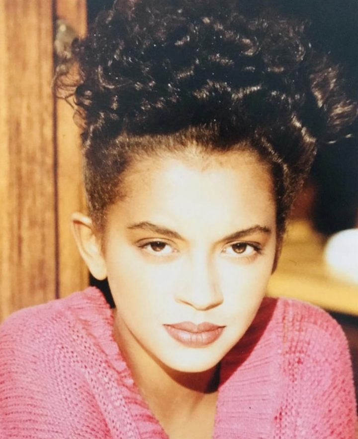 karine le marchand jeune