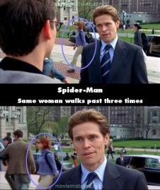 spider man figurante