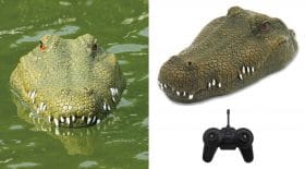 tête de crocodile télécommandé