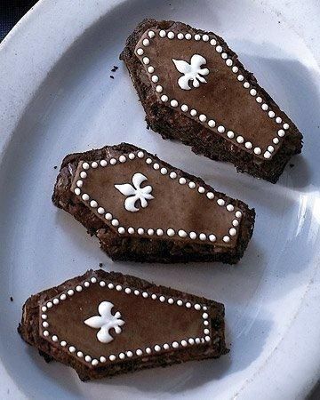 Cercueil fondant au chocolat
