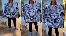 Cette femme offre un pull avec des dessins obscènes à sa fille