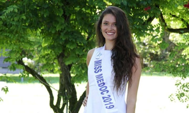 Justine Delmas - Miss Aquitaine