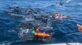 Trois trafiquants de drogue retrouvés en pleine mer