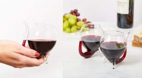 Verre à vin pailles