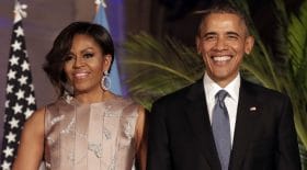 Barack Obama et sa femme
