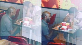 Demande en mariage dans un KFC