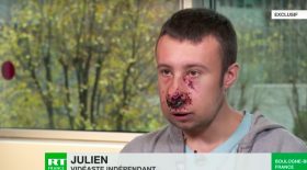 Gilets jaunes journaliste
