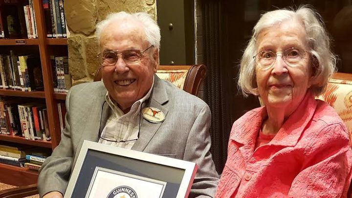 Plus vieux couple du monde selon le Guinness Wolrd Records