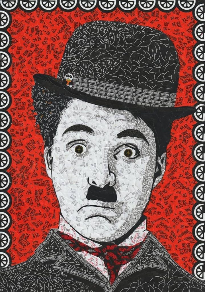 portrait étiquettes 12