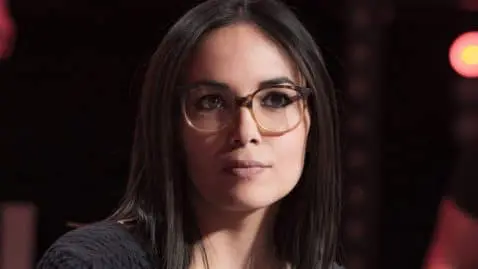 Agathe Auproux très sexy en cuir
