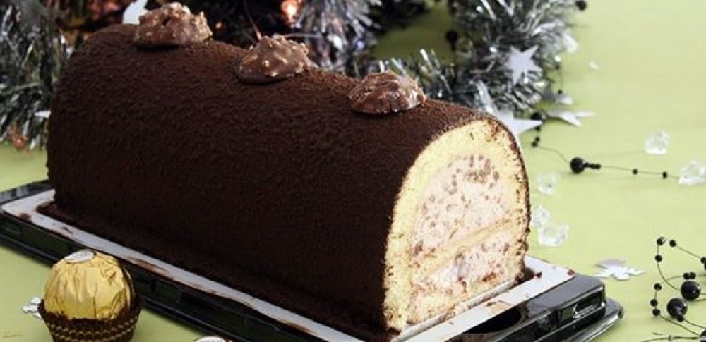 Bûche aux Ferrero Rocher : une recette gourmande pour Noël
