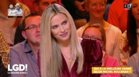 clara morgane poussée bout cyril hanouna
