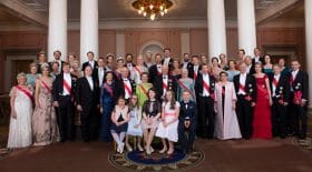 La famille royale de Norvège en deuil