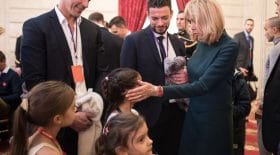 Noël à l'Elysée par Brigitte Macron