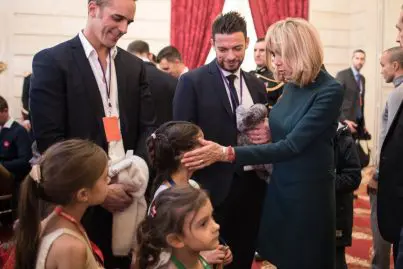 Noël à l'Elysée par Brigitte Macron