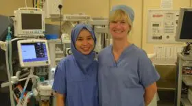 Hijabs stériles et jetables