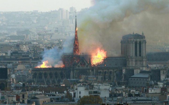 Incendie Notre dame de Paris