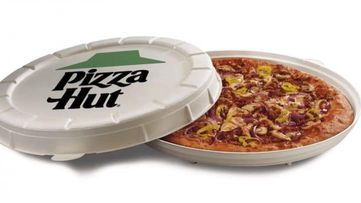 pizza hut boite bien environnement