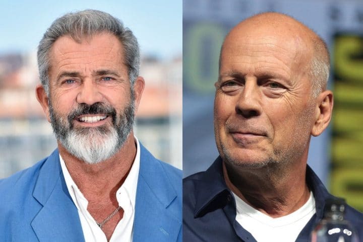 Bruce Willis et Mel Gibson