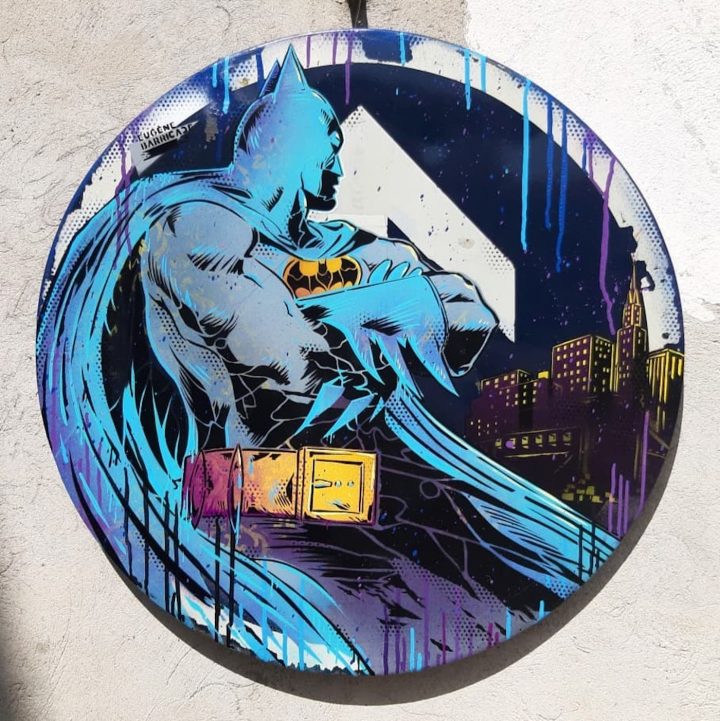 Eugène Barricade panneau signalisation 14