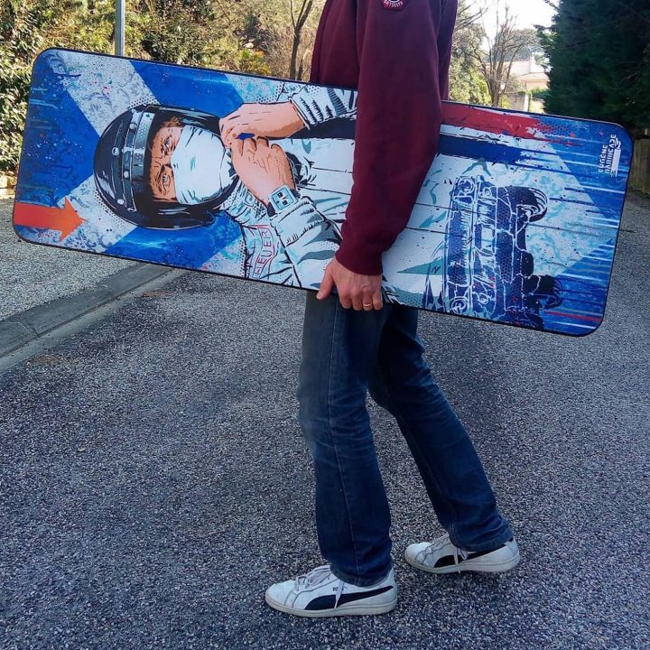 street art Eugène Barricade panneau signalisation 22