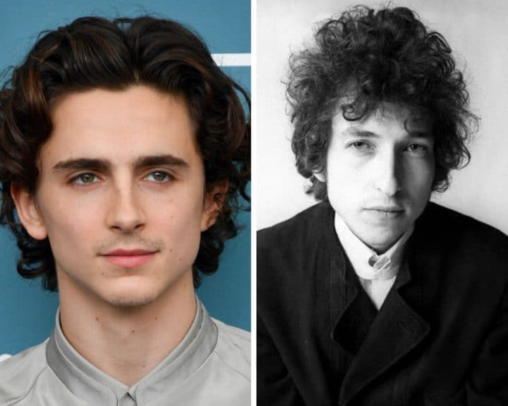 Timothée Chalamet devient Bob Dylan