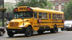 bus scolaire chauffeur enterrement