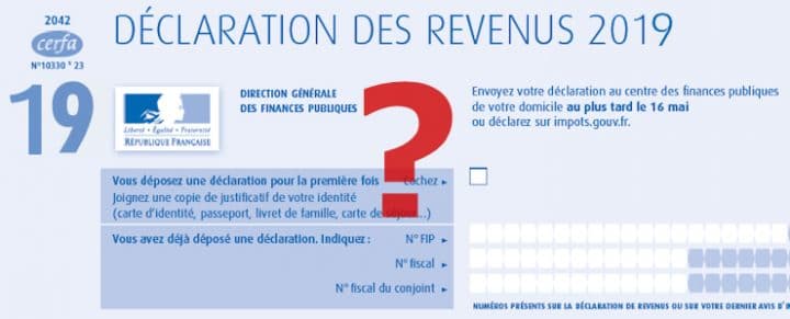 Déclarations des revenus impôts 2020