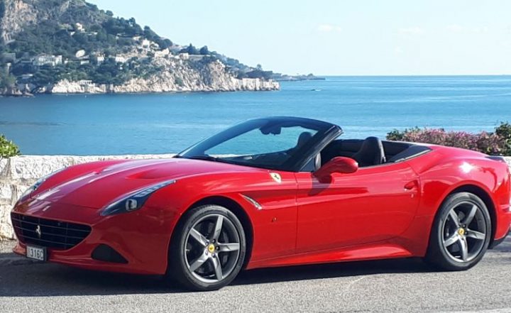 Ferrari California dégats