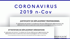 Attestation pour sortir durant le confinement