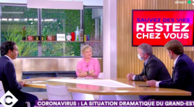 Débat animé dans C à Vous