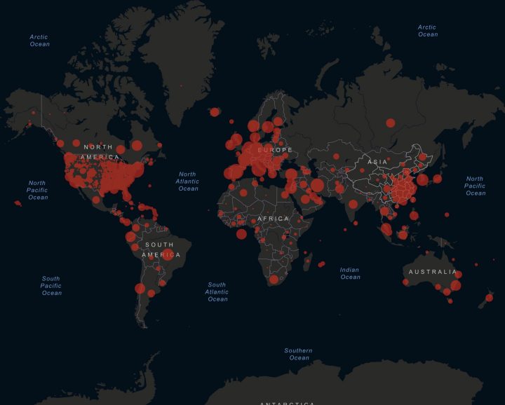 coronavirus carte interactive